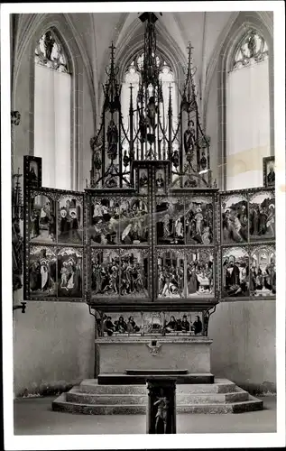 Ak Blaubeuren in Württemberg, Klosterkirche, Hochaltar