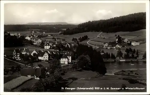 Ak Sankt Georgen im Schwarzwald, Gesamtansicht