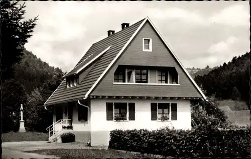 Ak Unterkutterau - Niedingen Sankt Blasien im Schwarzwald, Haus M. Thoma