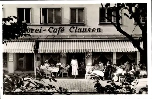 Ak Hansestadt Lübeck, Café Clausen