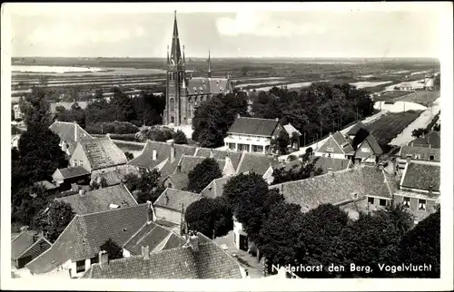 Ak Nederhorst den Berg Nordholland, Vogelvlucht