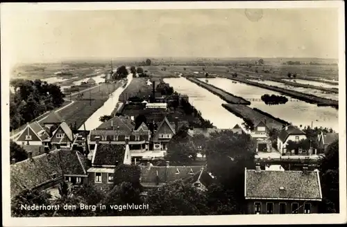 Ak Nederhorst den Berg Nordholland, In Vogelvlucht