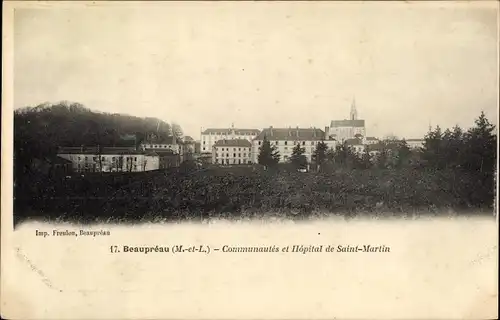 Ak Beaupréau Maine et Loire, Communautes, Hopital de Saint Martin