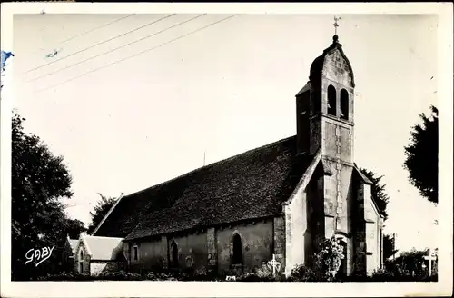 Ak Franceville Plage Calvados, L'Eglise