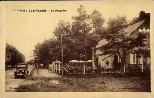 Ak Franceville Plage Calvados, La Potiniere