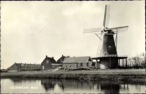 Ak Colijnsplaat Zeeland, Molen