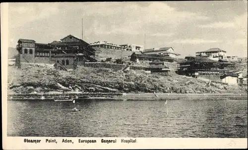 Ak Aden Jemen, Steamer Point , European Hospital