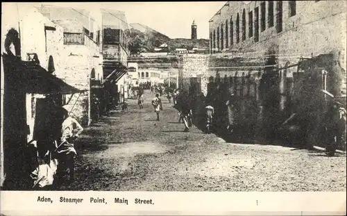 Ak Aden Jemen, Steamer Point, Main Street