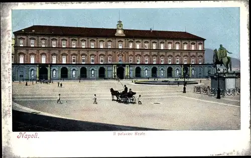 Ak Napoli Neapel Campania, Il Palazzo Reale