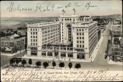 Ak San Diego Kalifornien, US Grant Hotel
