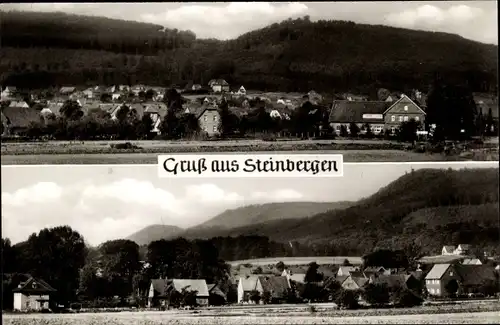 Ak Steinbergen Rinteln an der Weser, Teilansichten