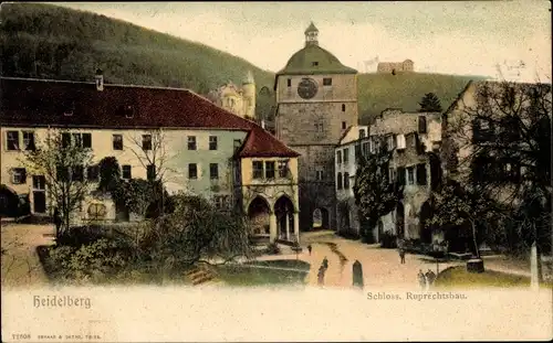 Ak Heidelberg am Neckar, Schloss, Ruprechtsbau