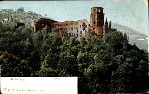 Ak Heidelberg, Schloss