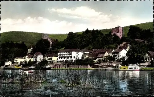 Ak Neckarsteinach im Kreis Bergstraße Hessen, Vierburgenstadt