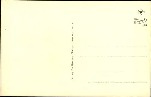 Ak Hallig Hooge in Nordfriesland, Backenswarf