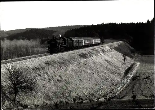 Foto Rottweil am Neckar, Deutsche Eisenbahn, Dampflok 038 772 mit E 2031, 1974