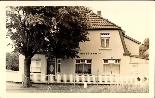 Foto Ak Nordseebad Sankt Peter Ording, Pension Erlenheim