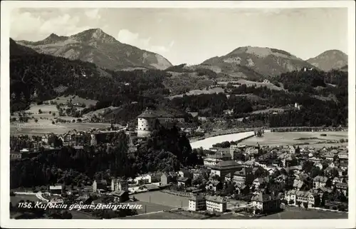 Ak Kufstein in Tirol, Ort gegen Brünnstein