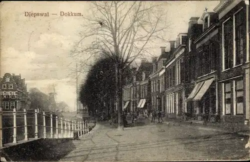 Ak Dokkum Friesland, Diepswal