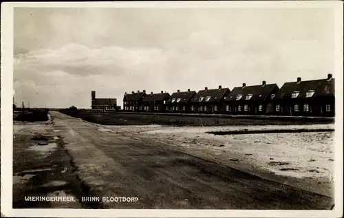 Ak Slootdorp Wieringermeer Hollands Kroon Nordholland Niederlande, Brink