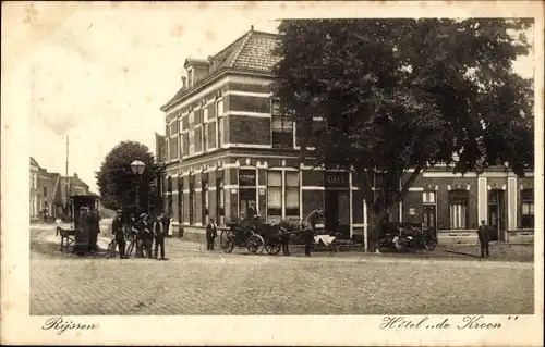 Ak Rijssen Overijssel Niederlande, Hotel de Kroon