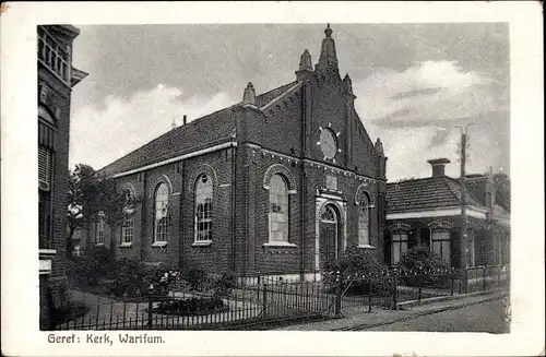 Ak Warffum Groningen Niederlande, Geref. Kerk