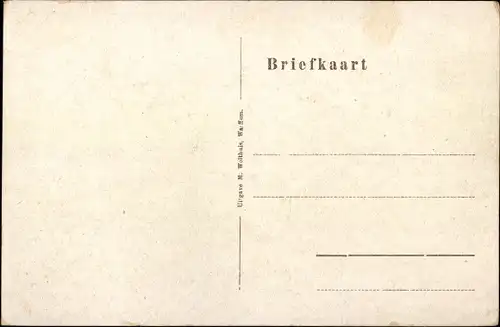 Ak Warffum Groningen Niederlande, Geref. Kerk