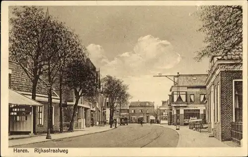 Ak Haren Groningen, Rijksstraatweg