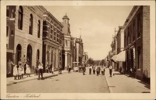 Ak Veendam Groningen, Kerkstraat