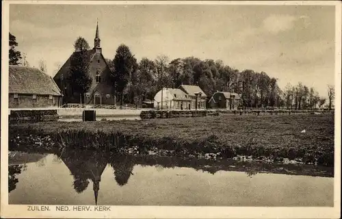 Ak Zuilen Utrecht Niederlande, Ned. Herv. Kerk