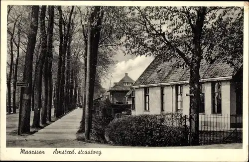 Ak Maarssen Utrecht, Amsterd. Straatweg