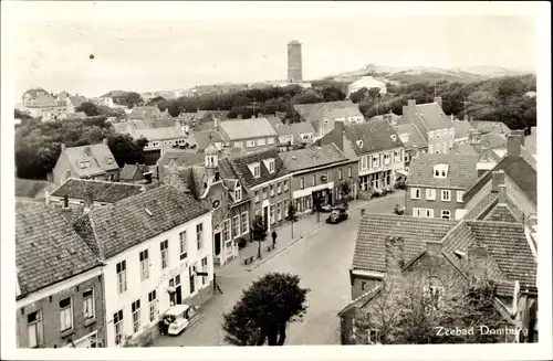 Ak Domburg Veere Zeeland Niederlande, Blick auf den Ort