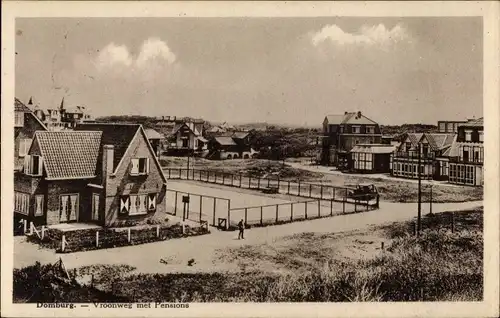 Ak Domburg Veere Zeeland Niederlande, Vroonweg, Pensions