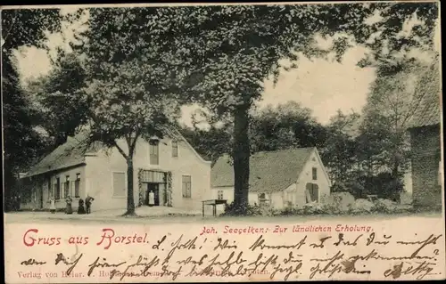 Ak Borstel Achim in Niedersachsen, Joh. Segelkern, Zur ländlichen Erholung