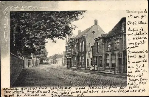 Ak Steenbergen Nordbrabant Niederlande, Kruispoort