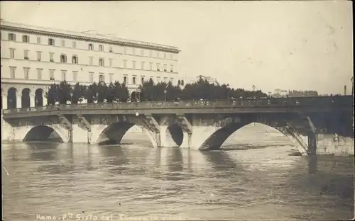 Foto Ak Roma Rom Lazio, Ponte Sisto, Brücke, Tiber