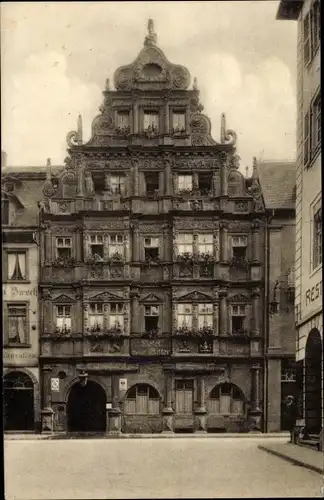 Ak Heidelberg am Neckar, Hotel und Restaurant zum Ritter