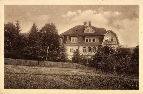 Ak Tambach Dietharz in Thüringen, Haus Tannenberg