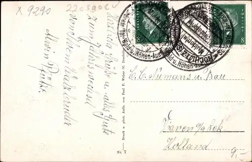 Ak Rochlitz an der Mulde, Rochlitzer Berg, Friedrich August Turm