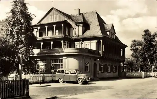 Ak Sitzendorf in Thüringen, Hotel Zur Linde