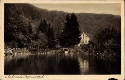 Ak Badenweiler im Schwarzwald, Bergmannsruhe, Wald