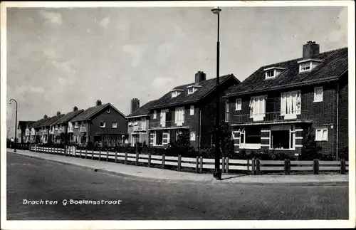 Ak Drachten Friesland Niederlande, Gr. Boelensstraat