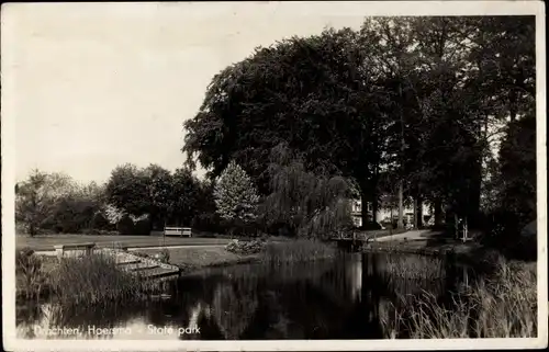 Ak Drachten Friesland, Stadtpark