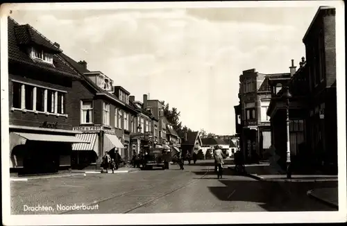 Ak Drachten Friesland, Noorderbuurt