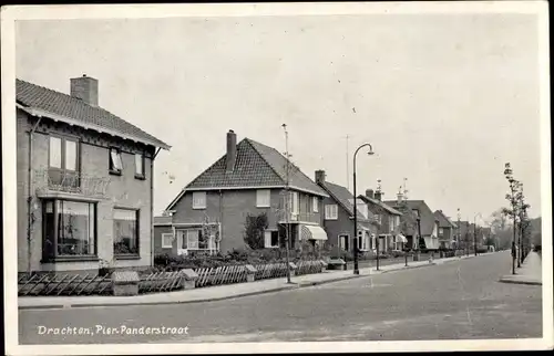 Ak Drachten Friesland, Pier. Panderstraat