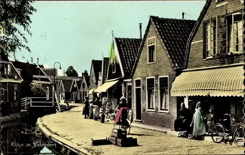 Ak Volendam Nordholland Niederlande, Kijkje