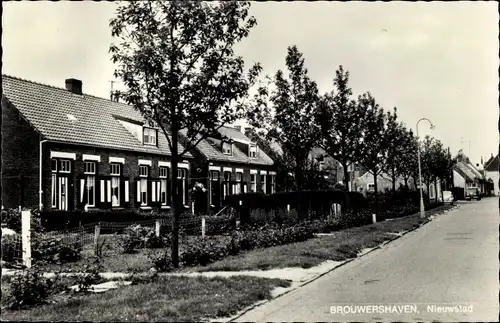 Ak Brouwershaven Zeeland, Nieuwstad