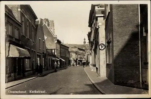 Ak Oosterhout Nordbrabant Niederlande, Kerkstraat