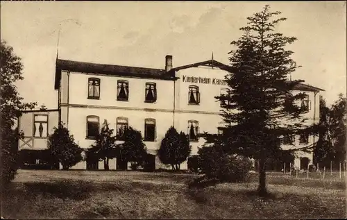 Ak Kellenhusen in Ostholstein, Gartenpartie am Kinderheim Kaiserhof