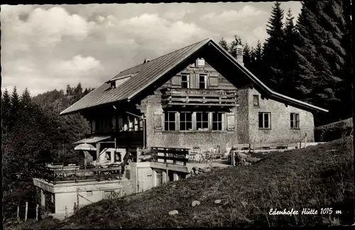Ak Gunzesried Blaichach im Allgäu, Edenhofer Hütte